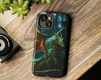 Electric Steampunk Dragon Phone Case For iPhone 15 14 13 Pro Max 12 Mini XR 7 8 SE S23 Dragon Merch Case Galaxy S24 Pixel Fantasy Phone