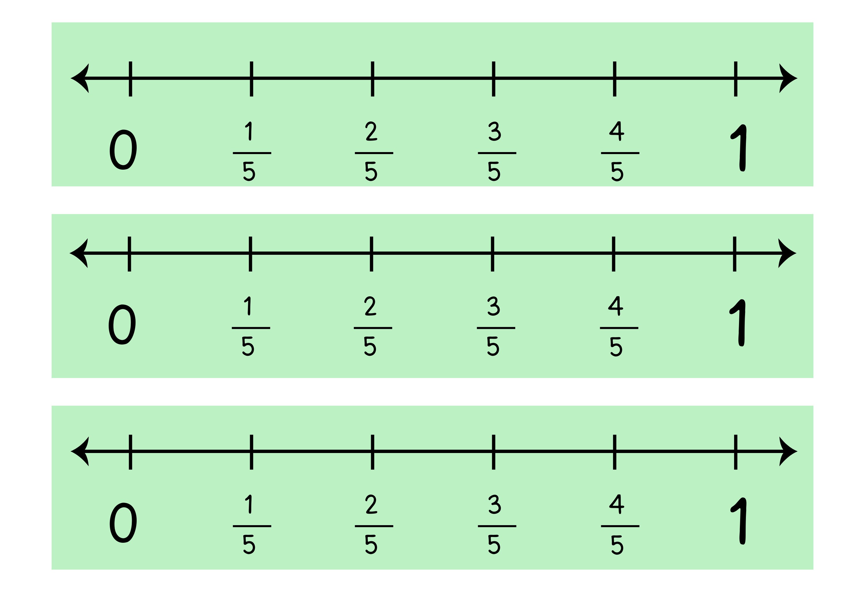 Fraction Resources, Fifths, Fraction Matching Cards, Fraction Number ...