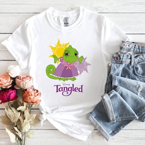 Rapunzel Shirts, Tangled Pascal Shirt, Princess Shirts, Disneyland Tee, Disney Birthday Tee,Tangled, Disney Sweatshirts, Tangled Sweatshirts