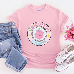 Unicotton Candy Tshirt, Unicorn Tees, Unicorn Birthday Tshirt, Cute Unicorn Shirt, Birthday Crew Shirt, Party Girl Tees