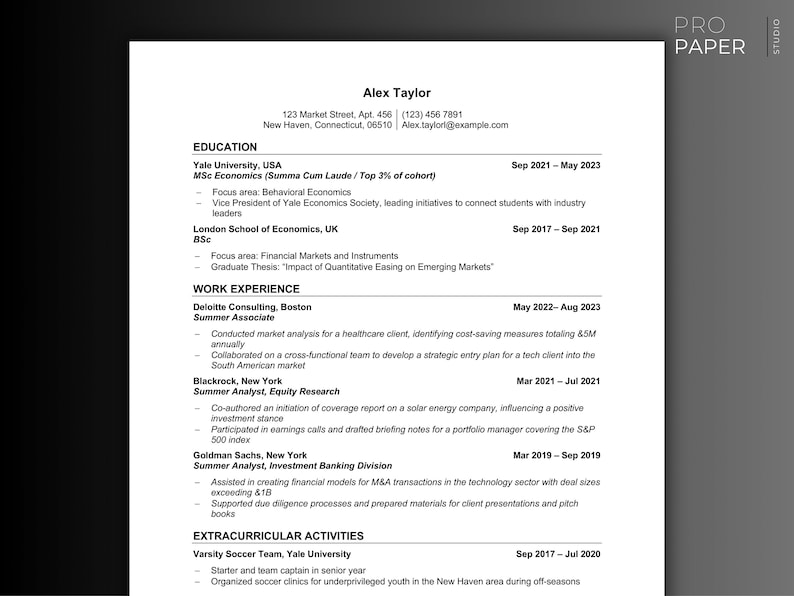 Professional Resume Template for - Il 794xN.5602639674 17lw