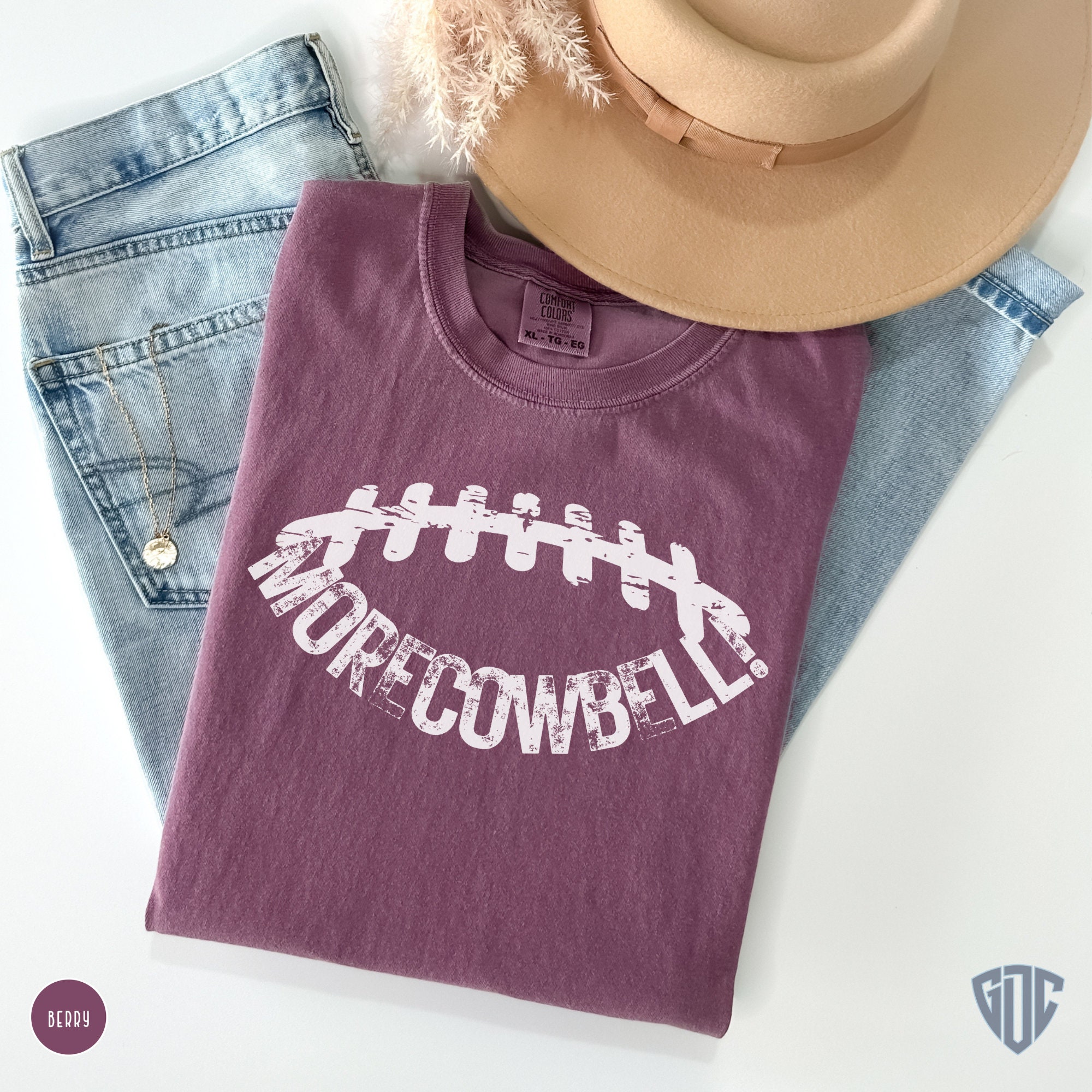 More Cowbell Football Shirt for Women, More Cowbell Miss Tshirt, Gifts