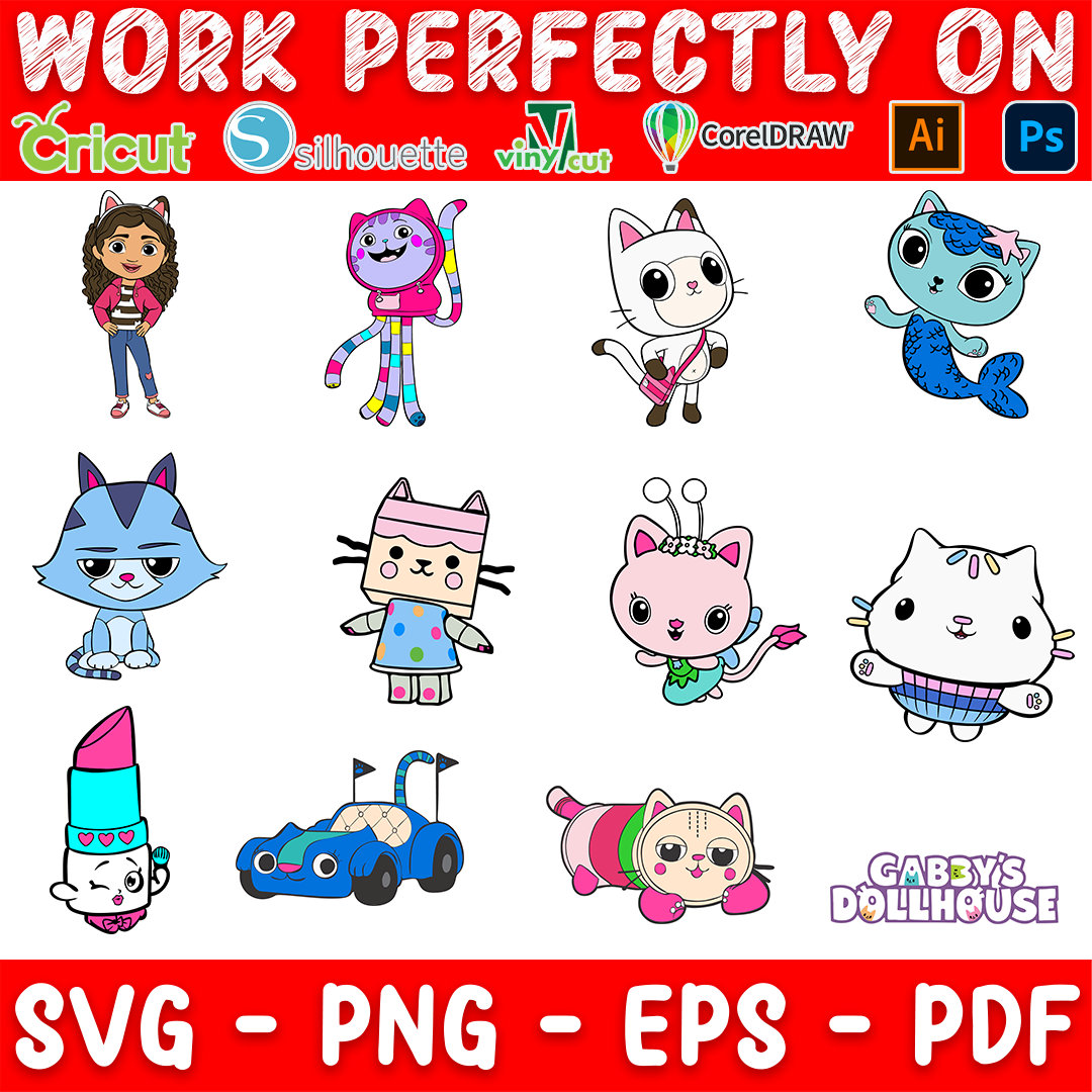 Gabby Dollhouse Bundle SVG Gabby Dollhouse Vector Gabby Dollhouse gabby-dollhouse-bundle-svg-gabby-dollhouse-vector-gabby-dollhouse