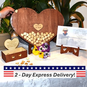 CELEBRATION OF LIFE Guest Book Alternative Heart Shape Funeral Memorial Memory keepsake guestbook decorations decor sign in