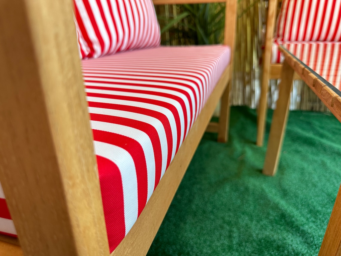 Custom Bench Cushion Covers Outdoor Cushion Waterproof Seat Etsy