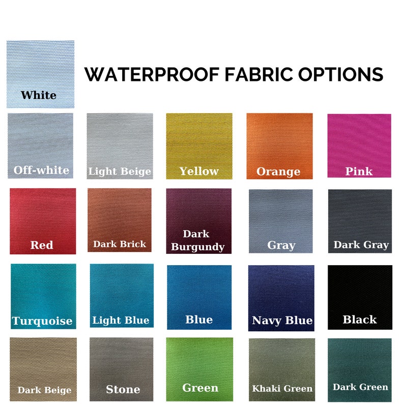 Waterproof Cushion Cover Outdoor Patio Cushion, Garden Patio Cushion