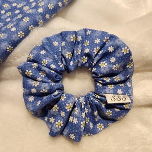 Chouchou fleuri, Accessoires pour cheveux, Élastiques à cheveux, Soins des cheveux, Support pour queue de cheval, Boutique impertinente de chouchous US, Chouchous en coton