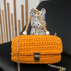 Handmade bag, crochet bag, knitted bag, shoulder bag