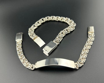 SILVER CHINO LINK  (Tejido Chino)