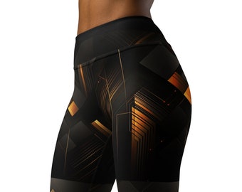 Enigma Leggings, Black Leggings, Casual Leggings, Girls Active, Unique Design, Yoga Pants, Fitness Clothes, Fashion Leggings, Gym Pants