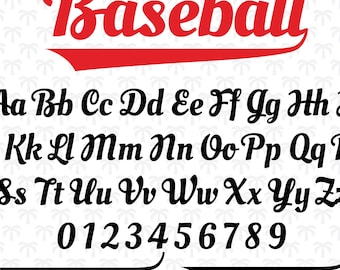 Baseball Font Baseball Script Font Baseball Font With Tail Baseball Cursive Font Baseball Font Swash Baseball Writing Font Ttf Sag Png Files
