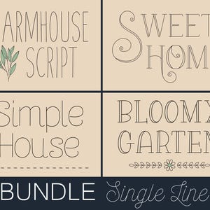 Single-Line-Schrift One-Line-Schrift Laserschrift Gravurschrift Single-Stroke-Schrift Stickschrift Single-Line-Schrift für Cricut Silhouette Glowforge