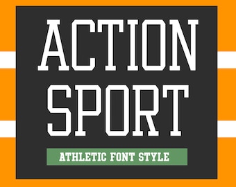 Varsity Font College Font School Font Varsity Letters Font Sport Font Sport Team Font Baseball Font Soccer Font Softball Font Cricut Font