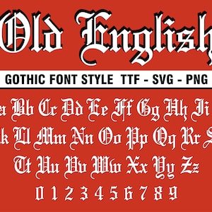 Old English Font Old English Letters Font Old English Script Old English Gothic Font Gothic Style Font London Font German Font Old English