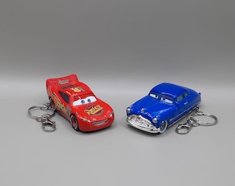 Lightning McQueen & Doc Hudson CARS Schlüsselanhänger in Geschenkbox