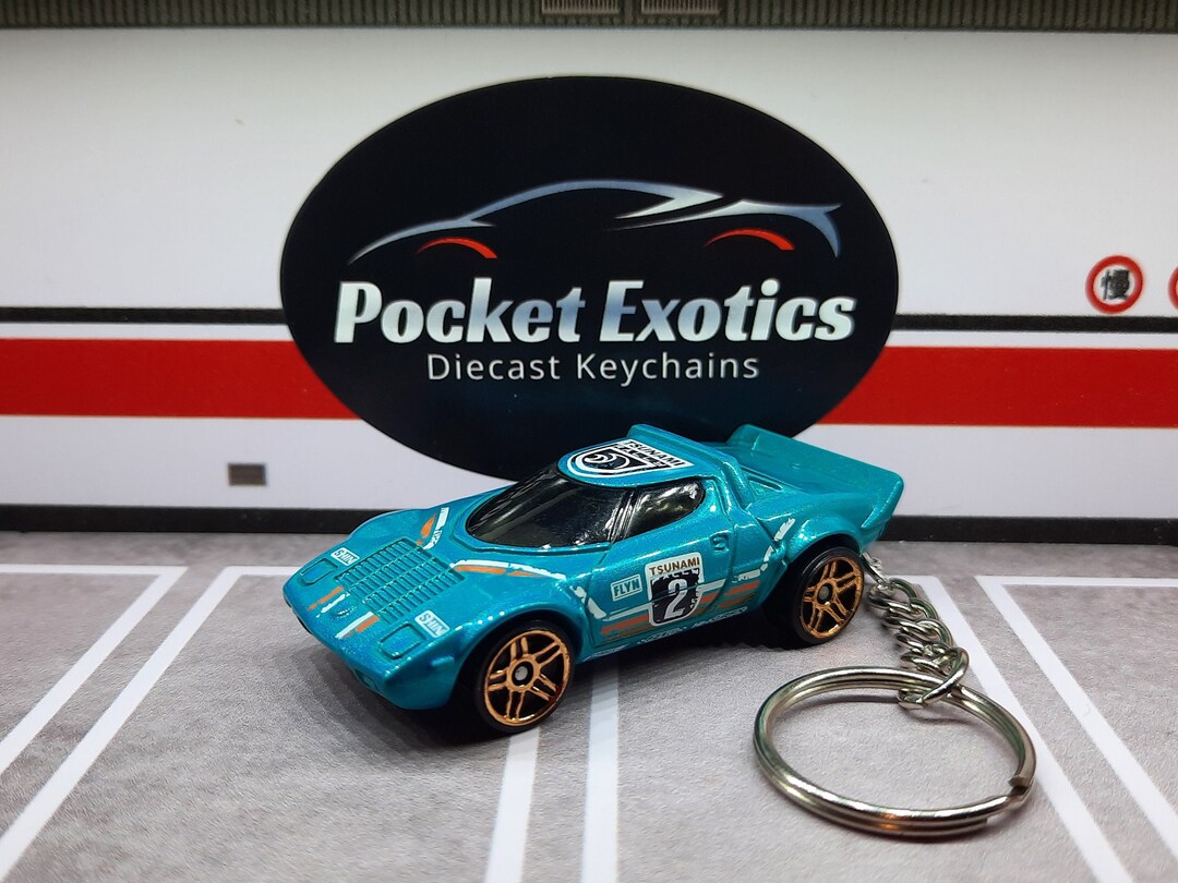 Modèle Réduit Hot Wheels Lancia Stratos Rallye - N°4 Vert - Occasion
