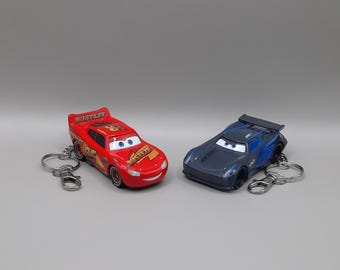 Lightning McQueen & Jackson Storm CARS Schlüsselanhänger in Geschenkbox