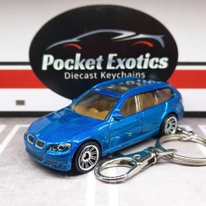 3 Series, BMW Keychain or Christmas Ornament, Hot Wheels Keychain