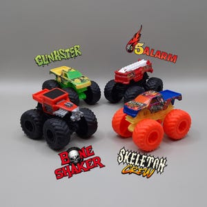 モンスタートラックのシーリングファンプル：公式モンスタージャムスピンマスタートラック 画像 9