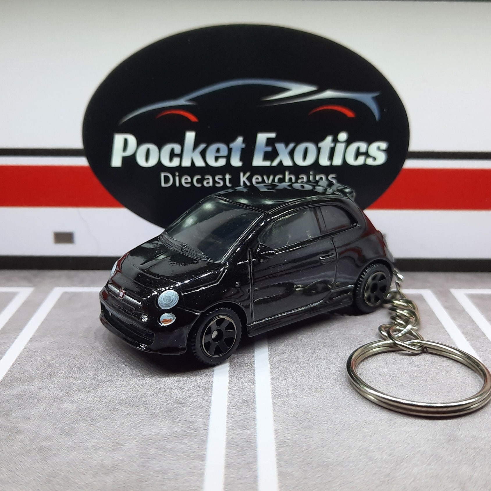 Fiat 500 keychain deals