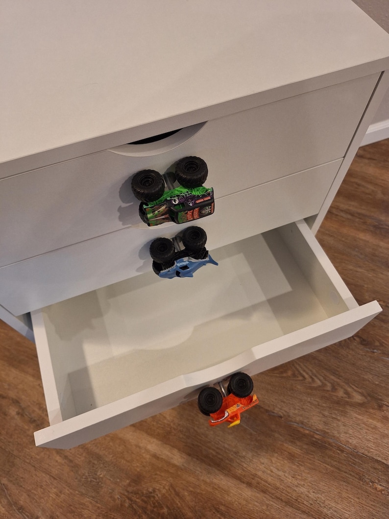 Monster Truck Drawer Knob: Monster Jam Kids Room Decor Furniture Handle image 9
