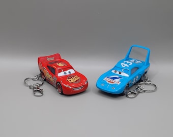Lightning McQueen & The King CARS Schlüsselanhänger in Geschenkbox