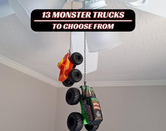 Tirador de ventilador de techo para Monster Truck: Monster Jam Spin Master Trucks oficiales
