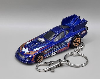 NHRA Funny Car Keychain in Gift Box, Ford Mustang Dragster - Etsy