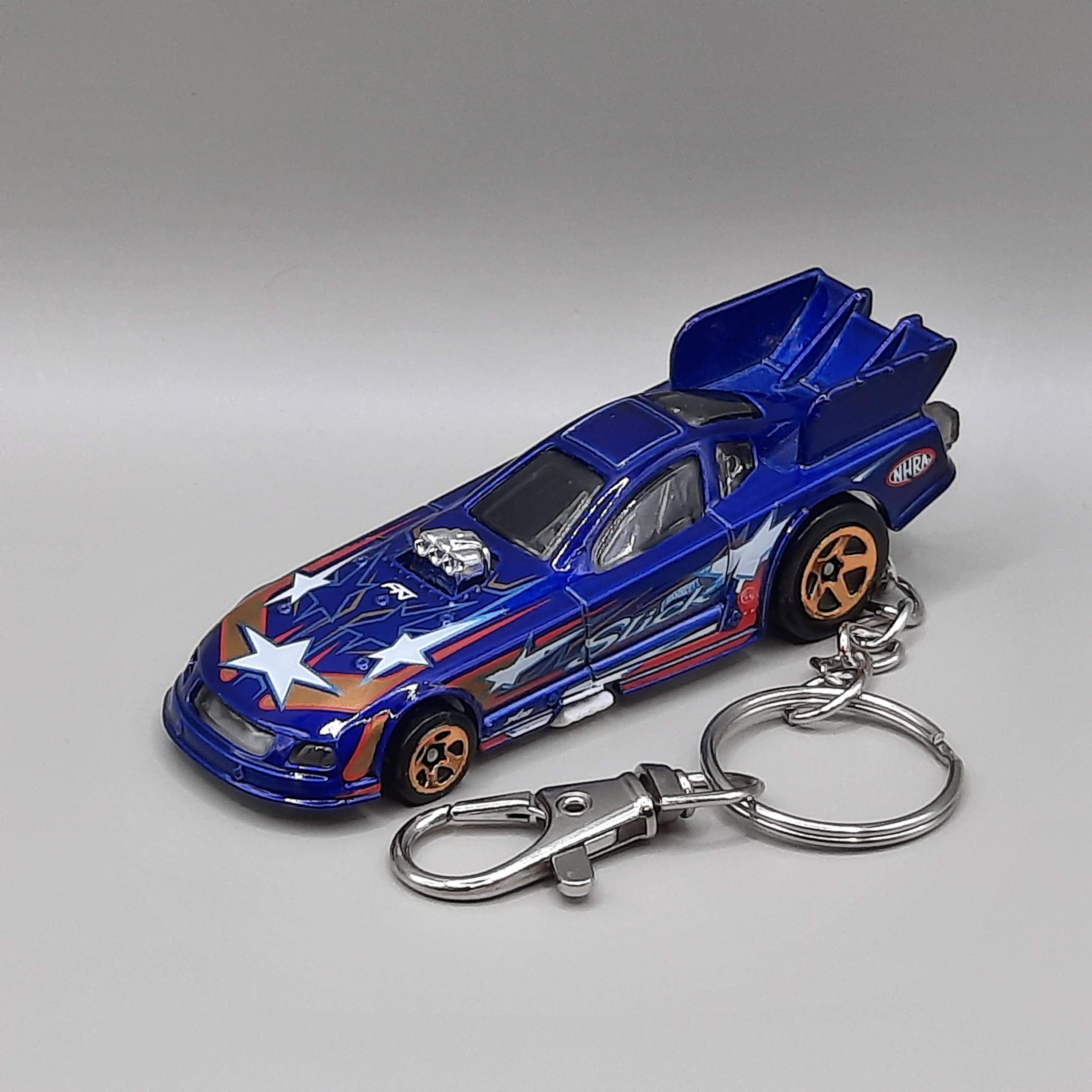 NHRA Funny Car Keychain in Gift Box, Ford Mustang Dragster - Etsy