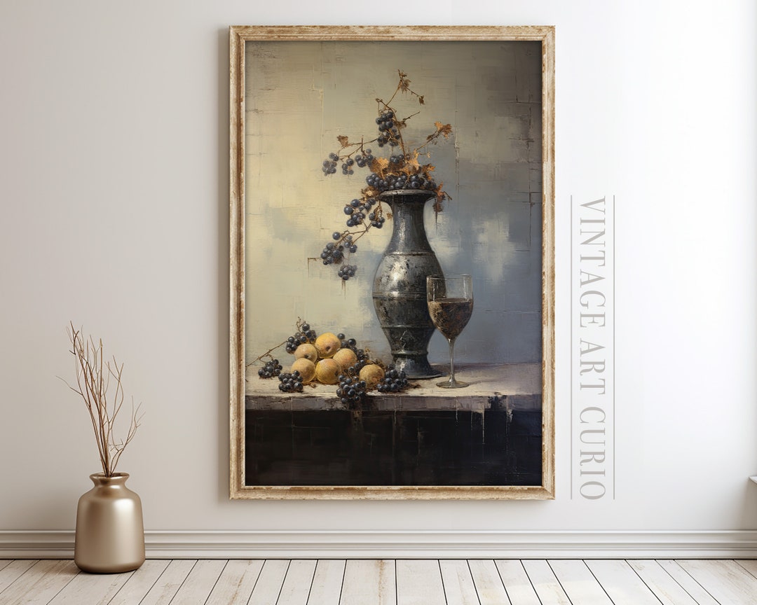 Elegant French Country Kitchen Art Print Vintage Still Life Etsy