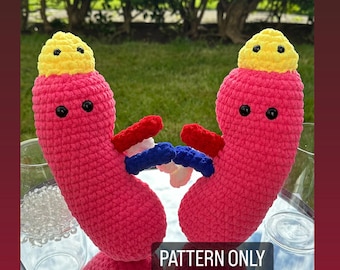PATTERN ONLY - Crochet Kidney Pattern