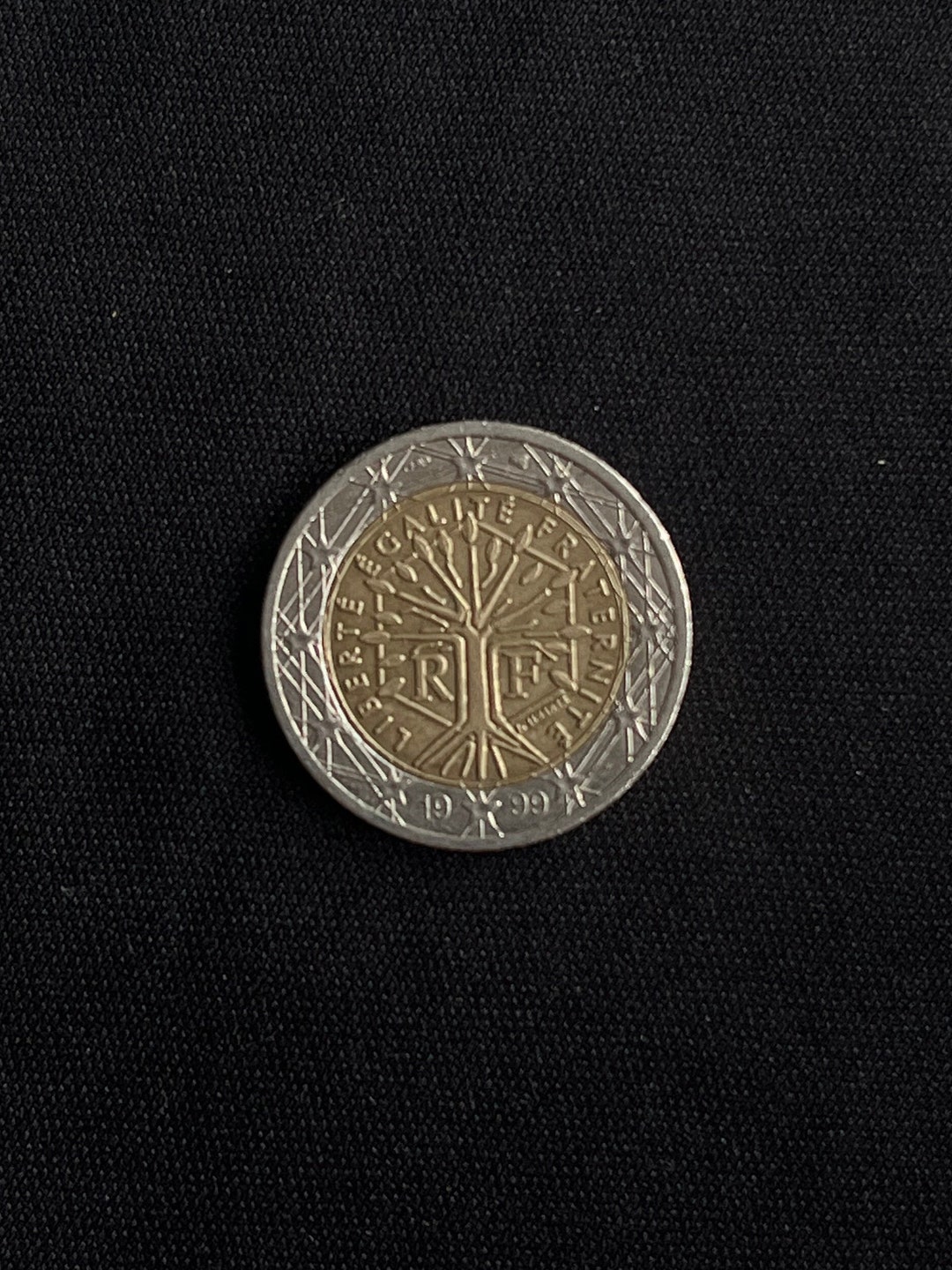 rare-france-2-euro-coin-1999-etsy