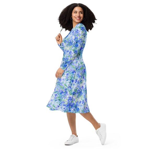 sleeveless green midi dress The Green Floral Burnout A-Line Slip Midi Dress