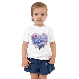 Hortensia peuter T-shirt met korte mouwen