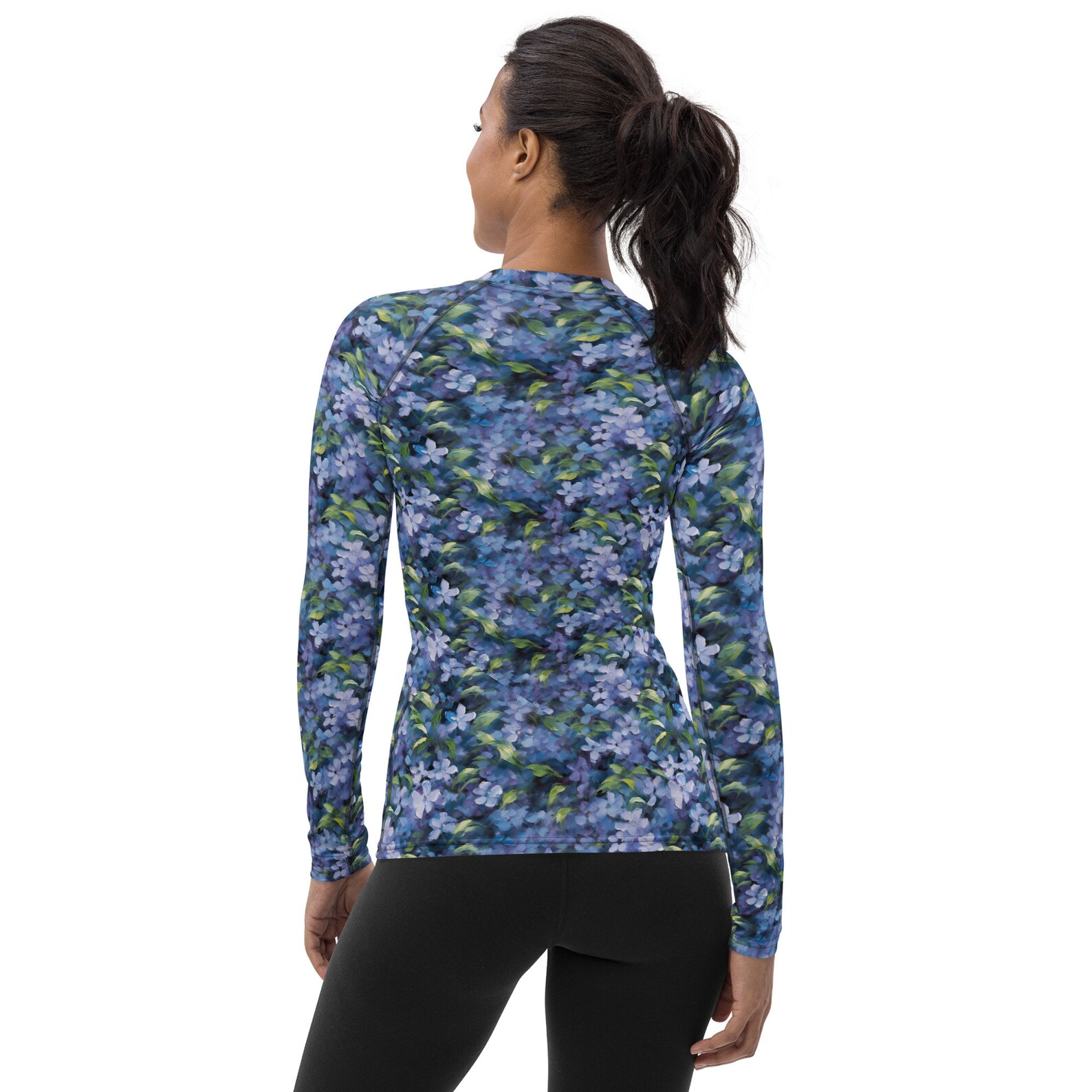 Periwinkle Blue Long Sleeve Rash Guard by RuggedButts main image 1