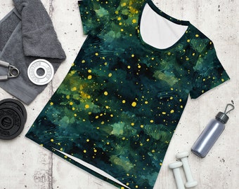 Moss Breathable Women&#39;s Athletic T-shirt