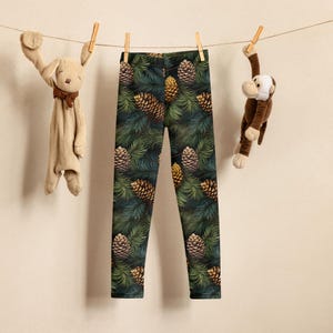 Pine Cones Kid&#39;s Leggings