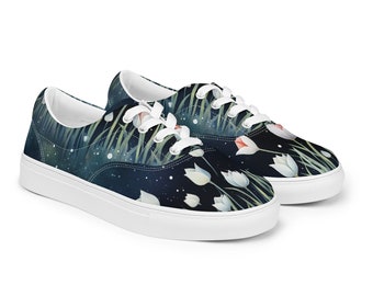Tulip Women’s lace-up canvas shoes