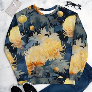 Chrysanthemum Unisex Sweatshirt