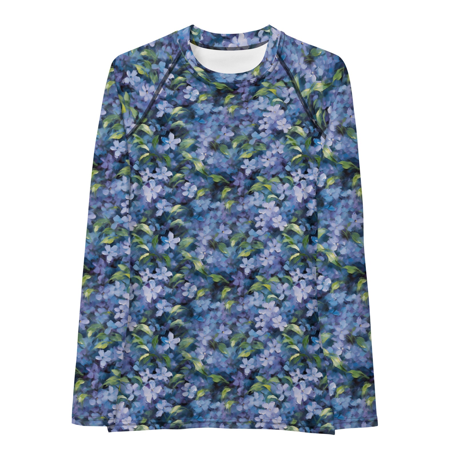 Periwinkle Blue Long Sleeve Rash Guard by RuggedButts main image 0