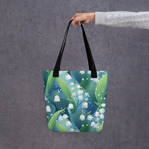 Lily of the valley Tote bag