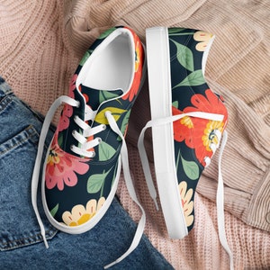 Zinnia Damen Schnürschuhe aus Canvas