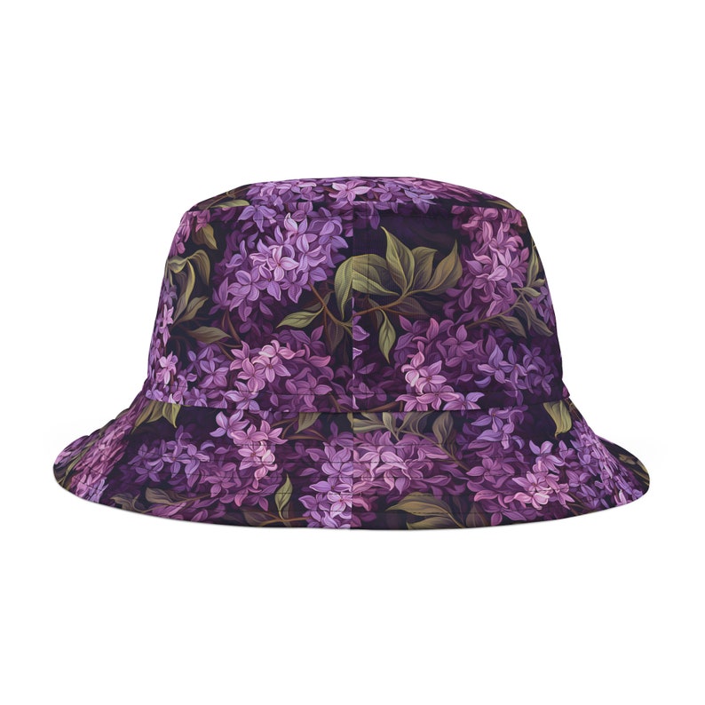 Purple garden and outdoor - lilac bucket hat