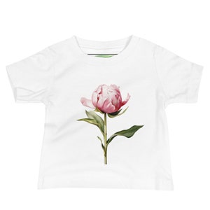 Peony Baby Jersey Short Sleeve Tee