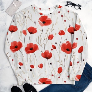 Poppy Unisex Sweatshirt