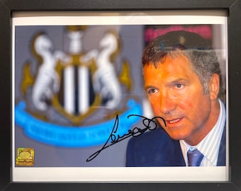 Graeme Souness - Ex-Newcastle Utd Manager - Genuine Hand Signed and Framed (10' inch X 8' inch) Photo With Certificate Of Authenticity (COA)