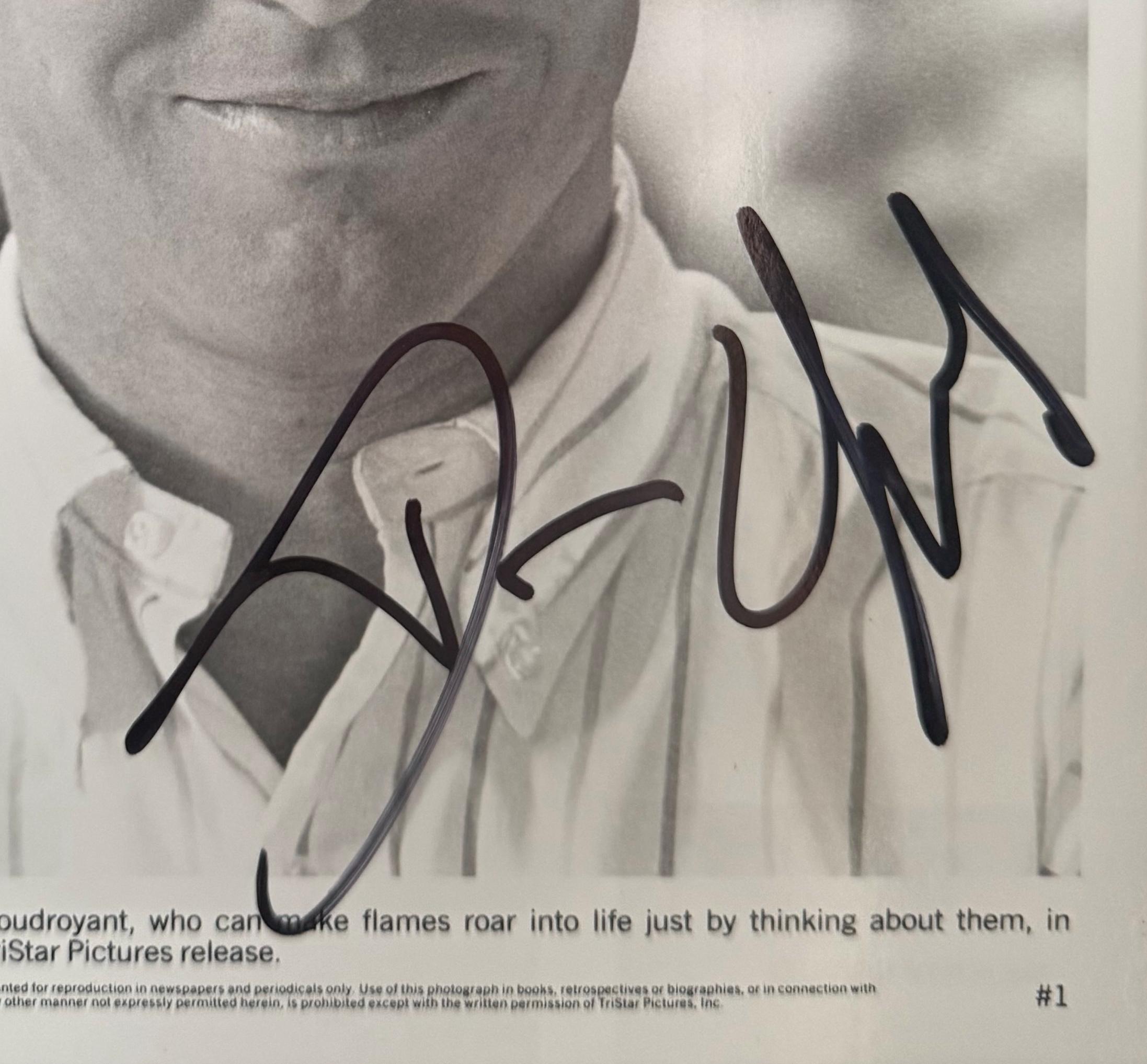ハリウッド　デニス・クエイド　直筆サイン入り8Ｘ10 フォト　証明書付き ハリウッド デニス・クエイド 直筆サイン入り8X10 フォト 証明書付き