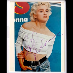 Vogue Madonna Poster - Etsy