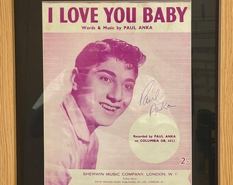 Paul Anka Swings For Young Lovers Mono Vinyl LP 1960 ABC Paramount 