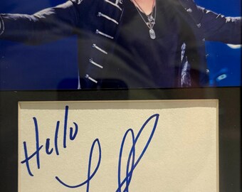 ライオネル・リッチー、100% 保証の直筆サイン入り写真